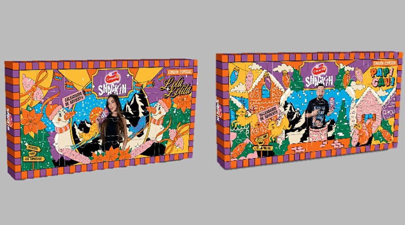Snack ’In, de Campofrío, se anticipa a la Navidad con el lanzamiento del primer calendario de adviento de snacks cárnicos