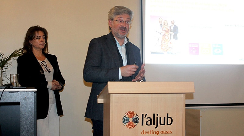 La sesión estuvo liderada por Daniel Párraga García, gerente de L’Aljub, y Lucía González Ortiz, directora de marketing