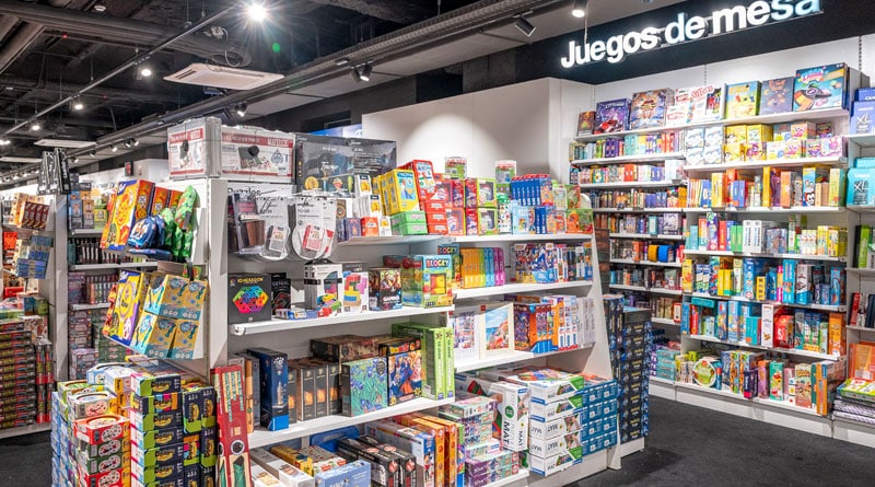 Zona de juegos de mesa