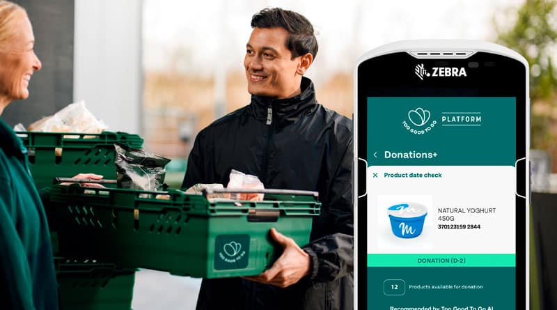 Too Good To Go facilita la donación de alimentos con Donations+