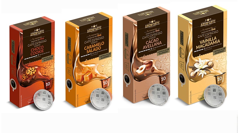La nueva línea está compuesta por cuatro variedades —Choco Cookie, Caramelo Salado, Cacao Avellana y Vainilla Macadamia