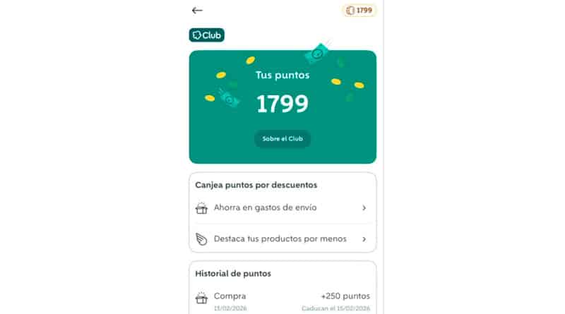 Wallapop se une a los programas de fidelización con Wallapop Club