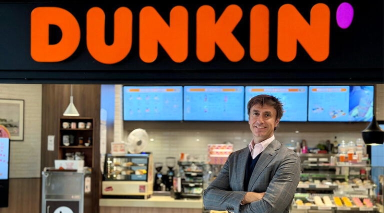 el directivo asumirá la responsabilidad de liderar la expansión de Dunkin bajo el modelo de franquicia