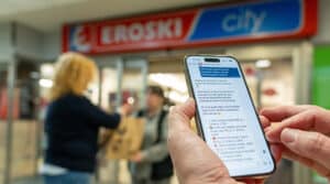 El sistema permite al usuario hacer la compra mediante mensajes de texto o de voz, e incluso enviar imágenes