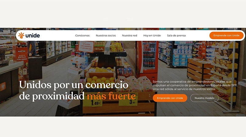 La nueva web corporativa, disponible en unide.es, nace como una plataforma renovada que refleja la evolución de la cooperativa