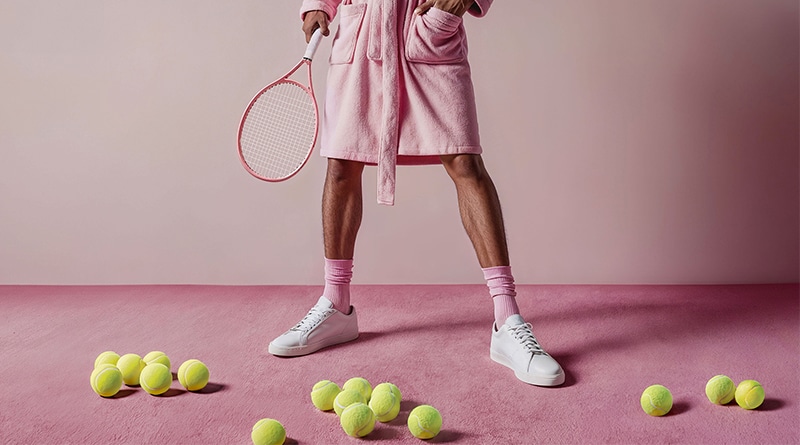 Las raquetas de tenis incrementaron sus ventas un 132% interanual, las faldas de tenis un 88%, las muñequeras un 60%