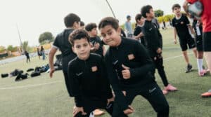 La inauguración reunió a más de 200 menores de la entidad social Nova Vida, procedentes de la zona de intervención, que participan en Play for Future, un programa impulsado por Sprinter y Nike